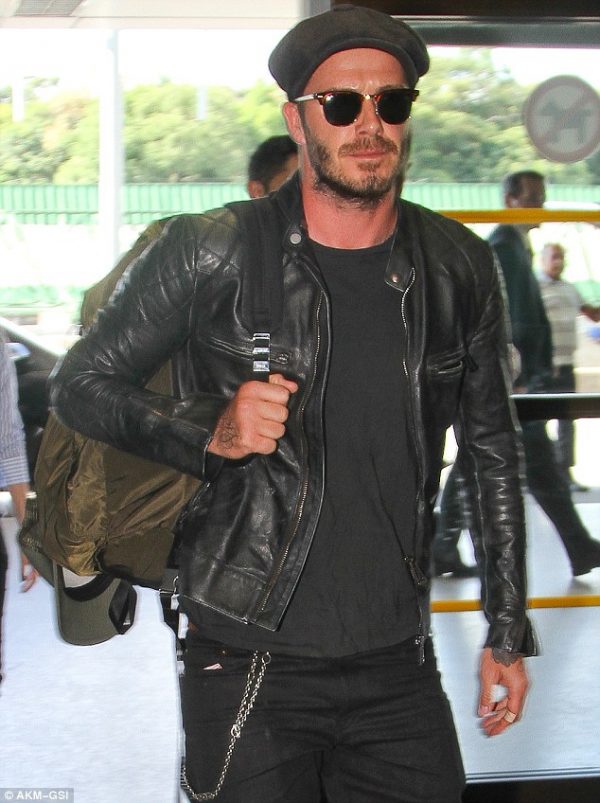 David Beckham Brazil Airport Jacket