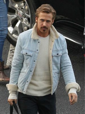 The Nice Guys Ryan Gosling Fur Jacket-0