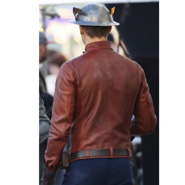 The Flash Brown Leather Jacket