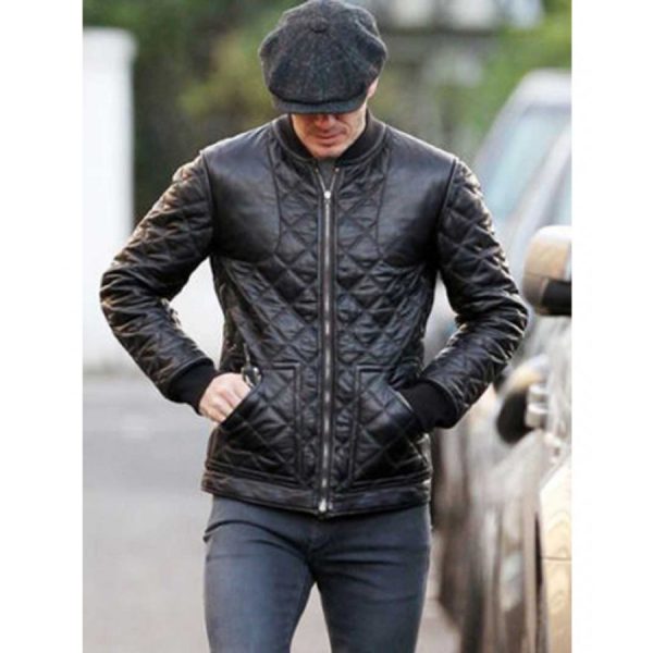 David Beckham Black Jacket