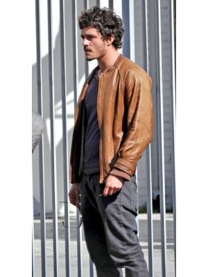 Brian Epkeen Brown Leather Jacket