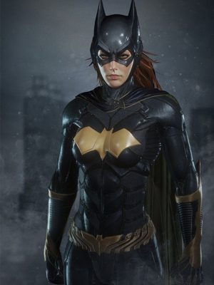 Batman Arkham Knight BatGirl Leather Jacket
