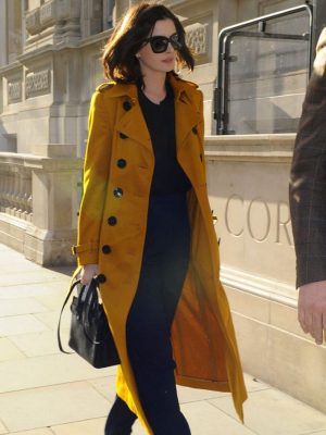 Anne Hathaway Landon Trench Coat