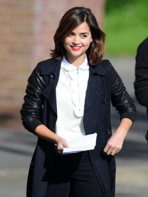 Clara Oswald Doctor Who Black Trench Coat