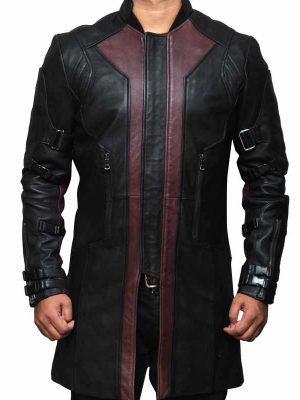 Jeremy Renner The Avengers Age of Ultron Hawkeye Coat