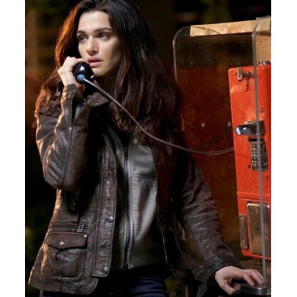 Kathryn Bolkovac The Whistleblower Rachel Weisz Brown Leather Jacket
