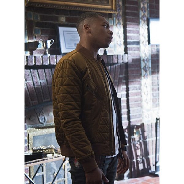 Franz Drameh Legends of Tomorrow Quilted Jacket