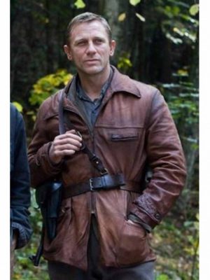Tuvia Bielski Defiance Daniel Craig Leather Jacket-0