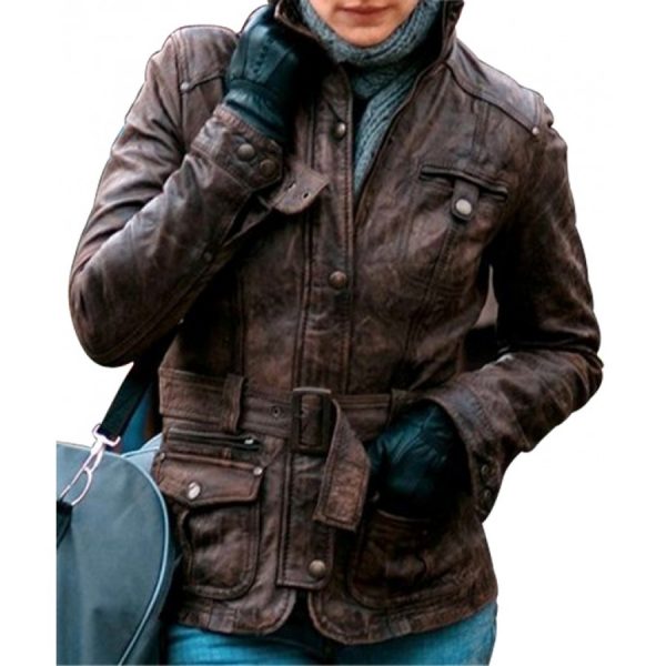 Kathryn Bolkovac The Whistleblower Rachel Weisz Leather Jacket-0