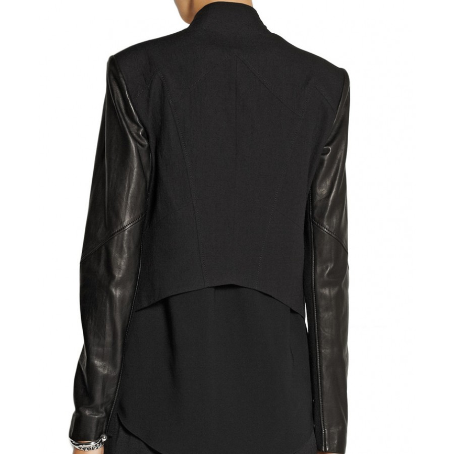 Kristen Bell Veronica Leather Jacket - New American Jackets