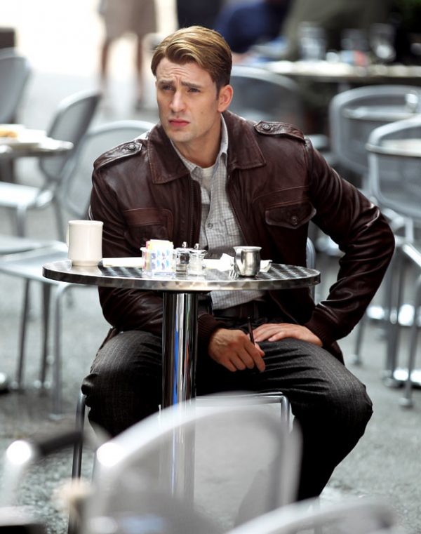 Avengers Age of Ultron Chris Evens Leather Jacket