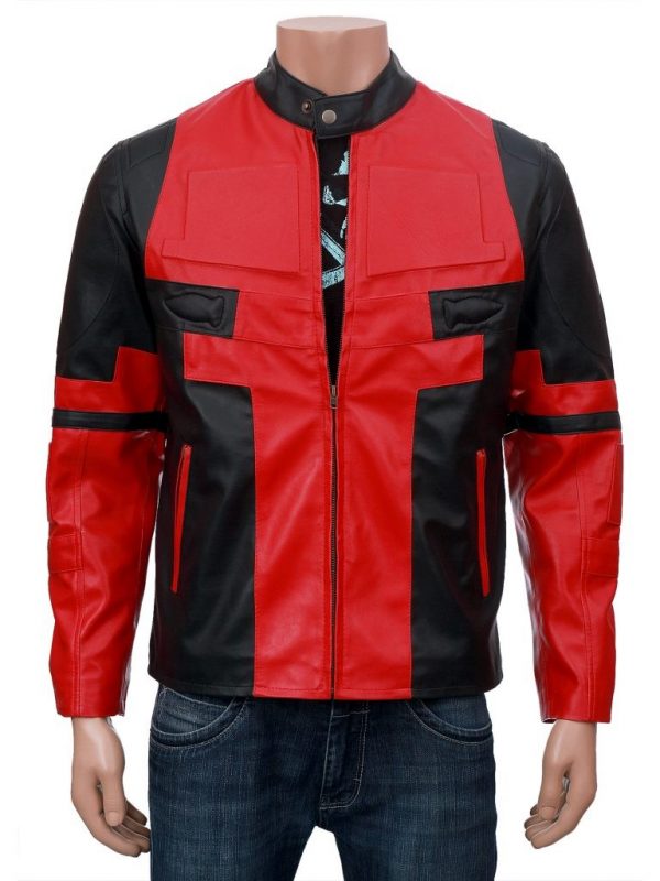Deadpool Leather Jacket-0