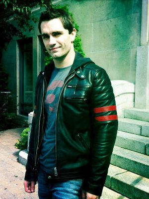 Sam Witwer Being Human Leather Jacket