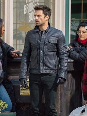 Sebastian Stan The Falcon and the Winter Soldier Jacket
