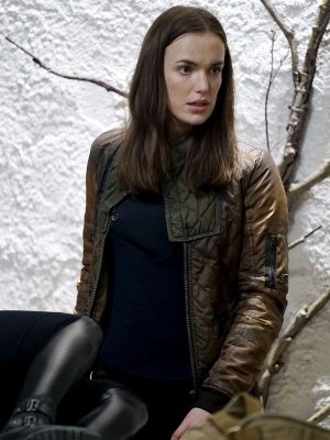 Agents Of Shield Jemma Simmons Quilted Jacket