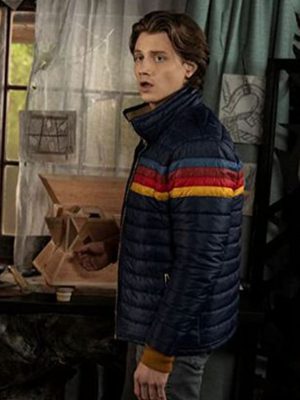 Alex Saxon Nancy Drew Blue Puffer Jacket