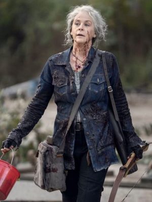 The Walking Dead S10 Carol Peletier Blue Denim Jacket
