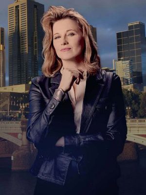 My Life Is Murder Lucy Lawless Leather Jacket
