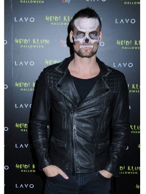 American Singer Adam Lambert Halloween Black Leather Jacket