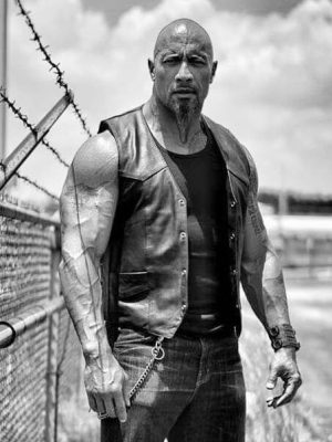 Luke Hobbs The Fate of the Furious Dwayne Johnson Leather Vest
