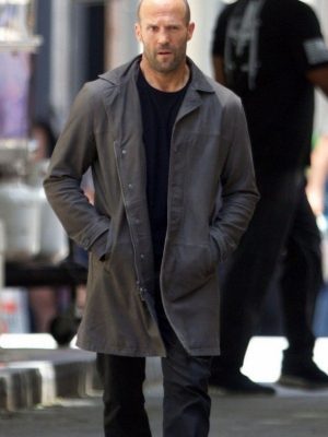 Deckard Shaw The Fate of the Furious Jason Statham Trench Coat
