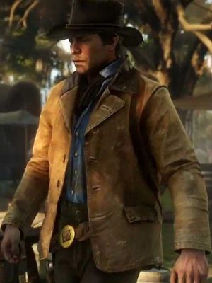 Arthur Morgan Video Game Red Dead Redemption 2 Leather Jacket