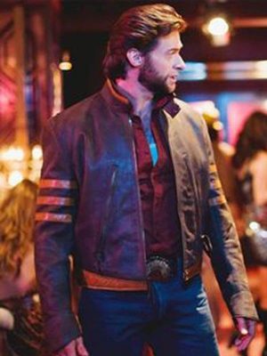 Hugh Jackman X-Men Wolverine Leather Jacket