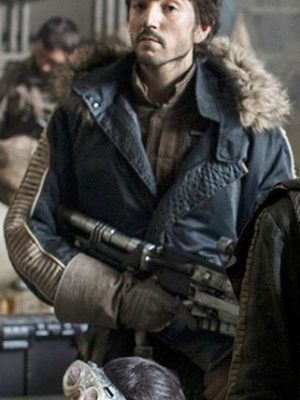 Rogue One A Star Wars Story Captain Cassian Andor Parka Jacket