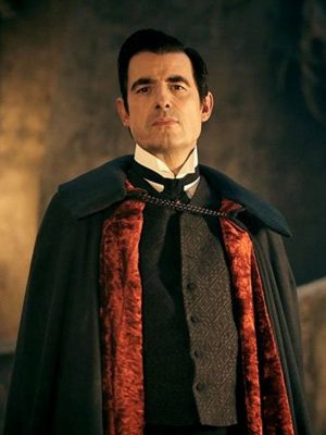 TV Series Dracula Claes Bang Black Wool Coat