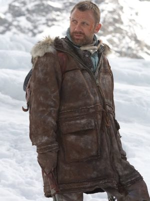 Daniel Craig The Golden Compass Lord Asriel Brown Leather Jacket