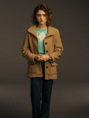 Natalia Dyer Stranger Things Season 3 Nancy Wheeler Wool Jacket