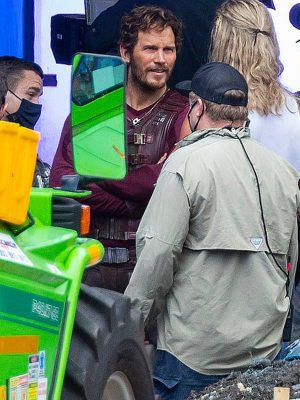 Chris Pratt Thor Love Thunder 2022 Peter Quill Leather Vest
