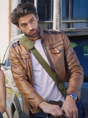 Ian Mccallister Love Map 2021 Reed Favero Brown Leather Jacket