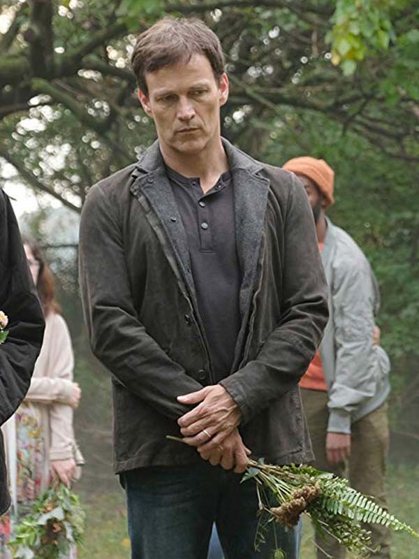 Stephen Moyer TV Series The Gifted Suede Leather Blazer