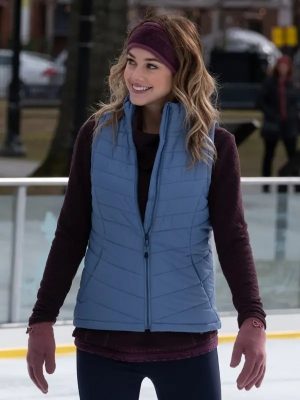 Abigail Klein 2020 Movie Christmas on Ice Puffer Vest