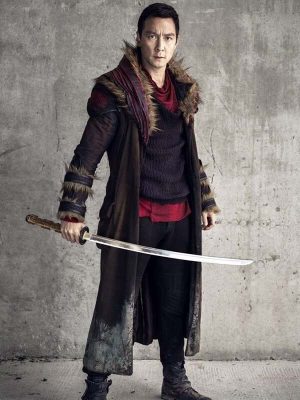 Sunny Tv Series Into The Badlands Daniel Wu Leather Trench Coat