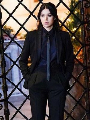 Kate Bishop Hawkeye 2021 Hailee Steinfeld Black Coat