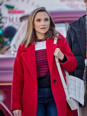 Tis the Season to Be Merry Rachael Leigh Cook Red Coat