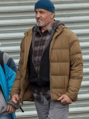 Sylvester Stallone Movie Samaritan Stanley Kominski Puffer Jacket