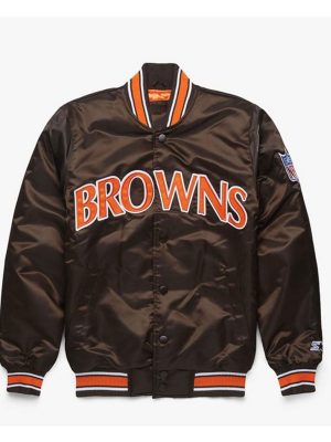NFL Starter Browns Bomber Jacket