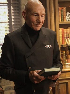 Star Trek: Picard Season 2 Jean-luc Picard Black Coat