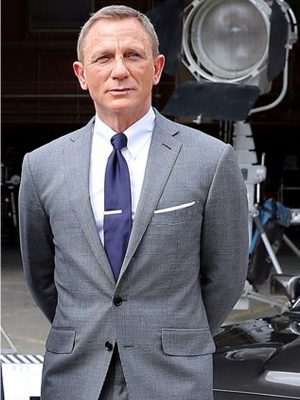 No Time To Die James Bond 25 Grey Suit
