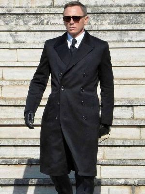 James Bond Spectre Black Coat
