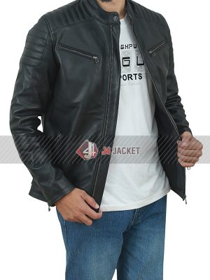 Cafe Racer Real Leather Jacket