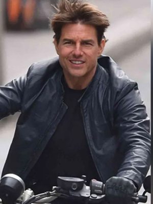 Ethan Hunt Tom Cruise Black Jacket