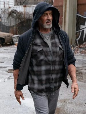 Sylvester Stallone Samaritan (2022) Black Jacket