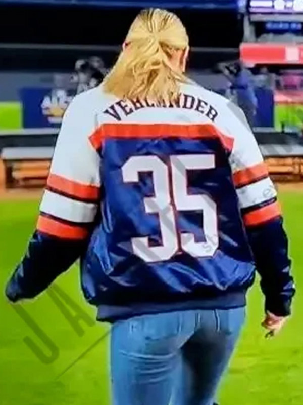 Kate Upton vintage Astros jackets are available again