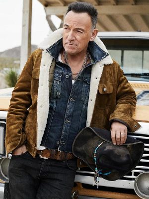 Bruce Springsteen Brown Jacket