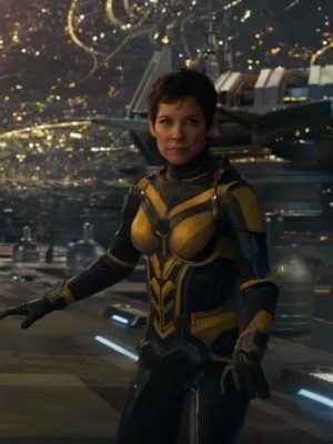 Evangeline Lilly Ant-Man and the Wasp: Quantumania Yellow Costume Jacket