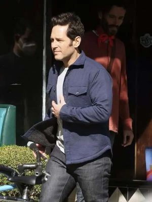 Scott Lang Ant-Man and the Wasp Quantumania Paul Rudd Blue Jacket